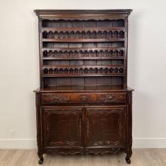 Circa 1790 French Carved Kitchen Cabinet Vaisselier - 4283137