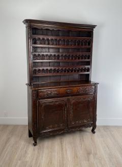 Circa 1790 French Carved Kitchen Cabinet Vaisselier - 4283138