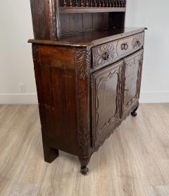 Circa 1790 French Carved Kitchen Cabinet Vaisselier - 4283141