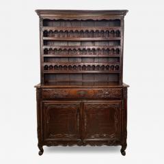 Circa 1790 French Carved Kitchen Cabinet Vaisselier - 4287906