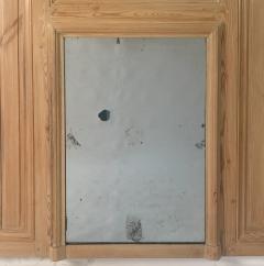 Circa 1790 Pine Northern European Trumeau Mirror - 2205219