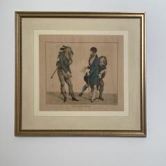 Circa 1797 Les Croyables engraving France - 1849627