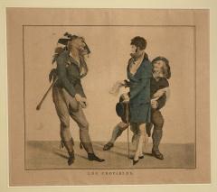 Circa 1797 Les Croyables engraving France - 1849628