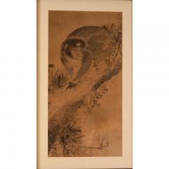 Circa 1820 Edo Period Japanese Ink on Paper Painting - 2128029