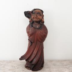 Circa 1820 Edo Period Statue of Bodhidharma Japan - 2277790