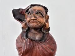 Circa 1820 Edo Period Statue of Bodhidharma Japan - 2277800