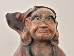 Circa 1820 Edo Period Statue of Bodhidharma Japan - 2277804