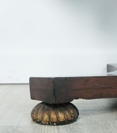 Circa 1820 Italian Neoclassical Table with Faux Marble Slate Top - 2306385