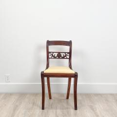 Circa 1820 Regency Period Mahogany Chairs England Set of 4 - 2141260