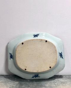 Circa 1830 Chinese Export Blue and White Platter - 2088227