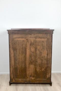Circa 1840 English Traditional Wellington Secretary Chest of Drawers - 2210701