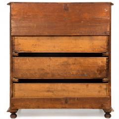 Circa 1850s English Grain Painted Antique Chest of Drawers Dresser - 4502342