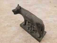 Circa 1860 Grand Tour Bronze of Romulus and Remus - 2074965