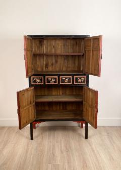 Circa 1870 Painted and Lacquered Cabinet China - 2315672
