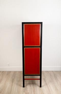 Circa 1870 Painted and Lacquered Cabinet China - 2315674