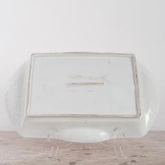 Circa 1870 Rectangular Porcelain Tray Germany - 2239166