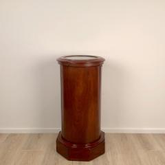 Circa 1870 Victorian Mahogany Column Cabinet - 2210548