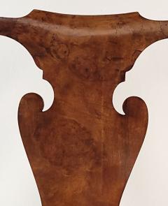 Circa 1880 George II Style Walnut Armchair England - 3619579