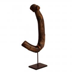 Circa 1880 Meiji Period Wood Kettle Hook Japan - 2306664