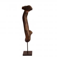 Circa 1880 Meiji Period Wood Kettle Hook Japan - 2306665