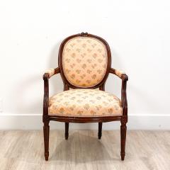 Circa 1890 French Walnut Armchair - 2015014