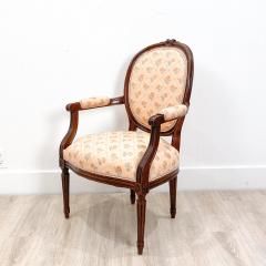 Circa 1890 French Walnut Armchair - 2015016