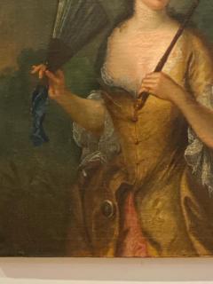 Circa 18th Century Woman with a Parasol French - 2041923