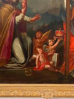 Circa 18th century Spanish Colonial Painting - 2046250