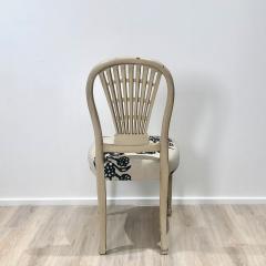Circa 1900 Jansen Louis XVI Style Dining Chairs France Set of 6 - 4306191