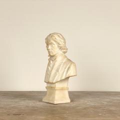 Circa 1900 Marble Bust of Beethoven - 2286423