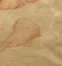 Circa 1900 Signed Artist Sketch of a Reclining Woman American - 2306654