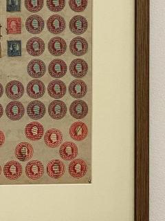 Circa 1910 Stamp Art Collage American - 2145211