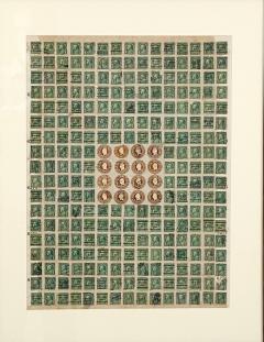 Circa 1910 Stamp Art Collage American - 2251368