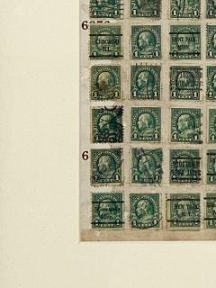 Circa 1910 Stamp Art Collage American - 2251369