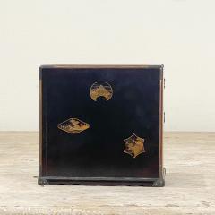 Circa 1920 Japanese Miniature Cabinet on Stand - 2142503