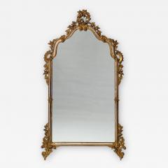 Circa 1920 Vintage Baroque Style Mirror Italy - 2279150