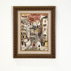 Circa 1950 Abstract View of Paris France  - 2041684