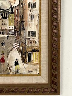 Circa 1950 Abstract View of Paris France  - 2041685