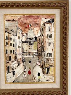 Circa 1950 Abstract View of Paris France  - 2041686