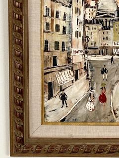 Circa 1950 Abstract View of Paris France  - 2041687