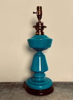 Circa 19th Century French Opaline Glass Lamp - 1833719