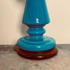 Circa 19th Century French Opaline Glass Lamp - 1833720