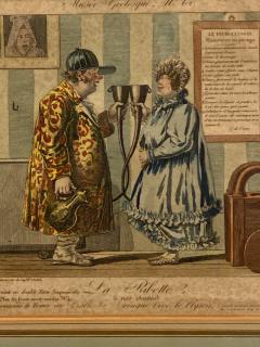 Circa 19th Century French Print of a Couple - 2258426