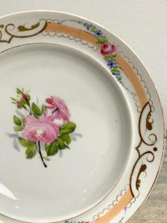 Circa 19th Century Set of 8 Paris Porcelain Soup Bowls France - 2084356