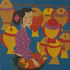 Circa 2000 Contemporary Chinese Print - 1849606