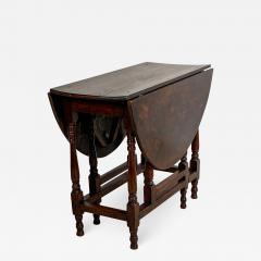 Circa Early 18th Century English Oak Drop Leaf Table - 2250069