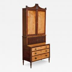 Circa Early 19th Century American Federal Secretary Bookcase - 4221981