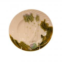 Circa Late 19th Century Antique French Asparagus Artichoke Plate - 2144965