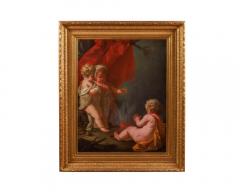 Circle of Jean Honore Fragonard 1732 1806 A Painting of Three Putti and Fire - 3477677