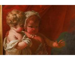 Circle of Jean Honore Fragonard 1732 1806 A Painting of Three Putti and Fire - 3477679